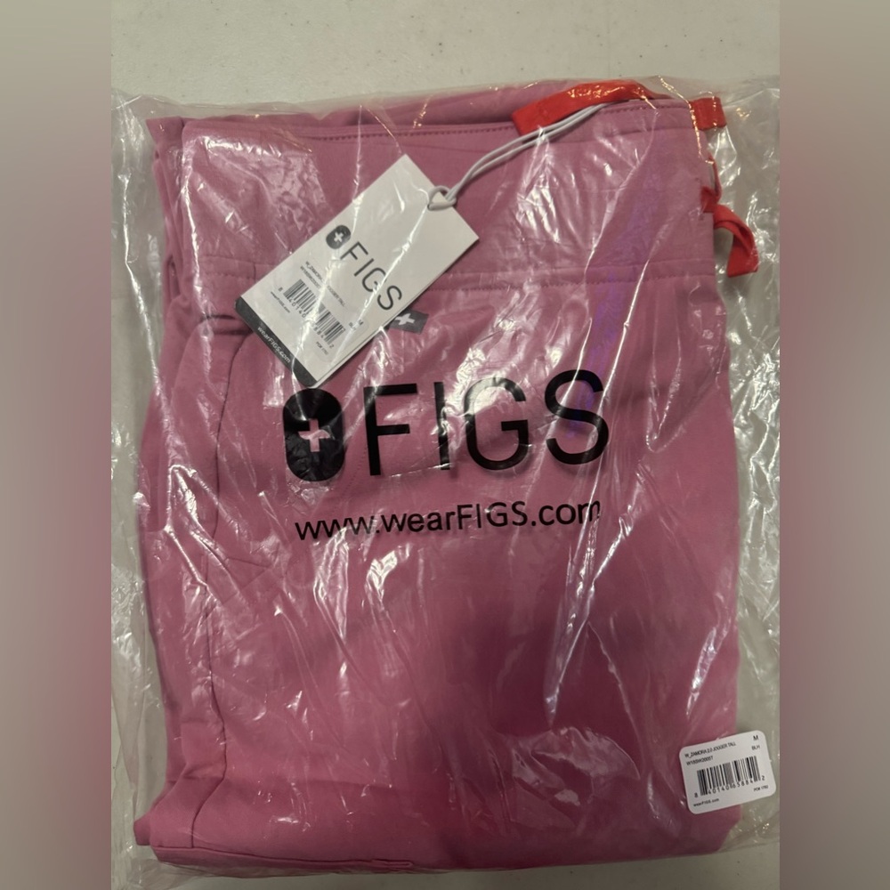 Figs Zamora CHALK PINK Medium Tall Jogger